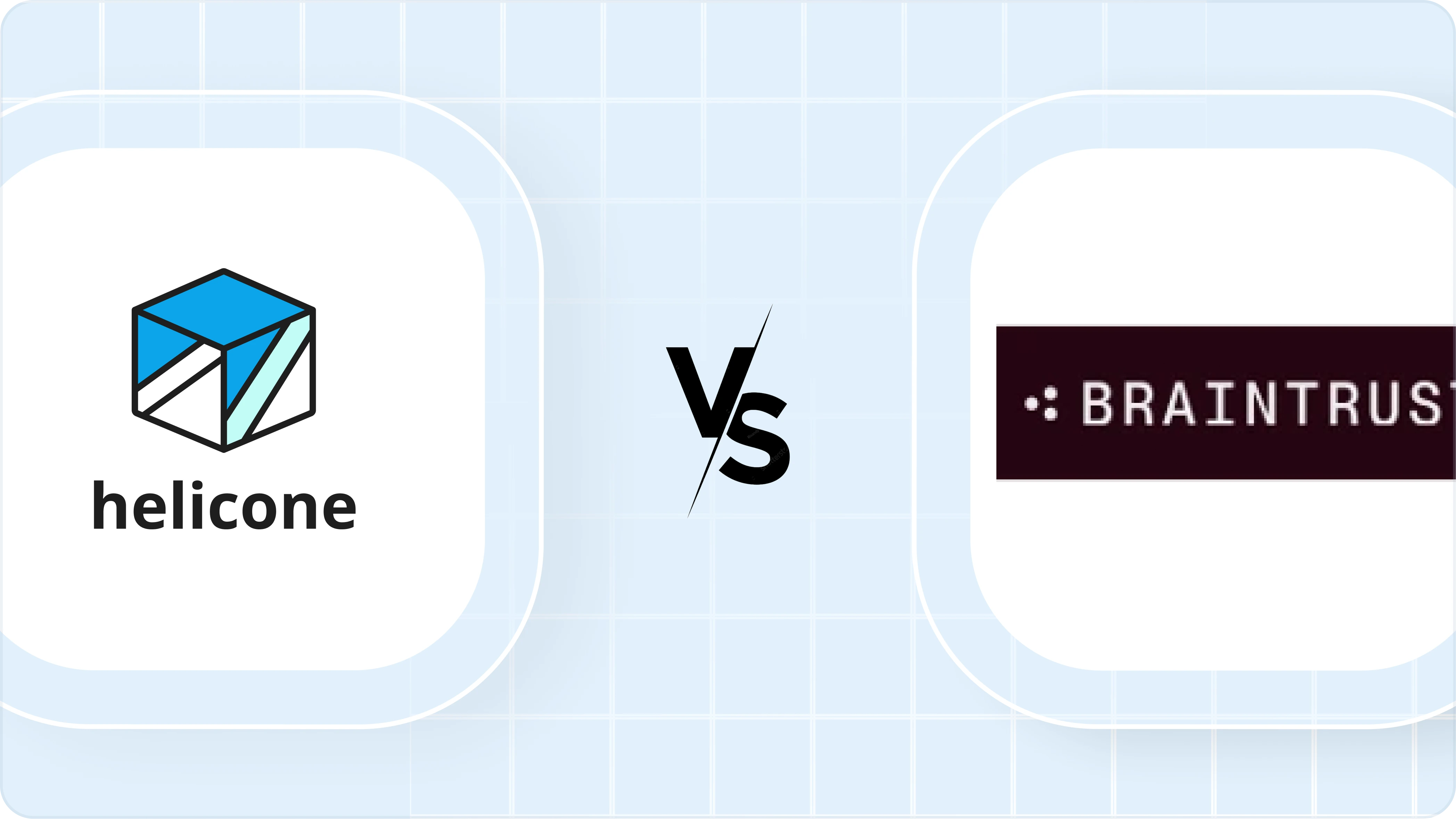 Braintrust vs. Helicone, which one is better?